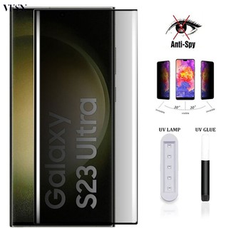 ฟิล์มกระจกด้าน ฟิล์มกันแอบมองกระจก UV สำหรับ Samsung Galaxy ss S25 S24 S23 S22 S21 S20 Note 20 Ultra S10 S9 10 9 Plus 4G 5G 2025