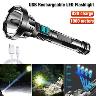 Waterproof 3 Mode LED Torch Light Rechargeable Flashlight Handheld Camping Outdoor Torchlight Lampu