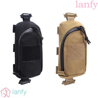 Lanfy กระเป๋าเป้สะพายหลัง กระเป๋าสะพายไหล่ กระเป๋าเก็บโทรศัพท์ ทนทาน สําหรับตั้งแคมป์