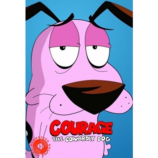 DVD เคอเรจ หมาน้อยผูกล้าหาญ Courage the Cowardly Dog เจ้าหมาโง่ แกทำให้ฉันดูแย่ (เสียงไทย เท่านั้น ไม่มีซับ ) DVD