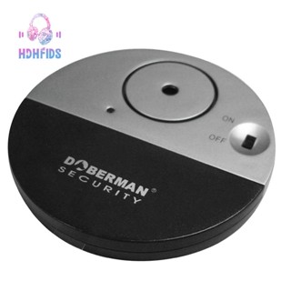 Doberman Security 100DB เครื่องตรวจจับการสั่นสะเทือนไฟฟ้า ไร้สาย เซนเซอร์แจ้งเตือนความปลอดภัย สําหรับประตู หน้าต่าง