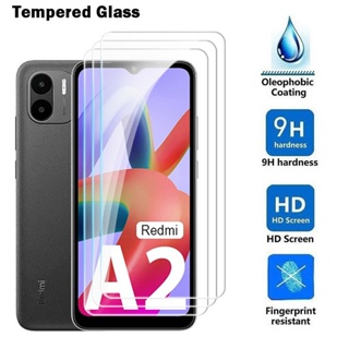 ฟิล์มกระจกนิรภัยกันรอยหน้าจอ HD 9H แบบใส กันรอยขีดข่วน สําหรับ Redmi A2 A1 RedmiA2 RedmiA1 4G 2023 2022 Xiaomi