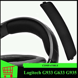 G933 G935 แผ่นครอบหูฟัง และที่คาดศีรษะ แบบเปลี่ยน สําหรับ Logitech G933 G935 G633