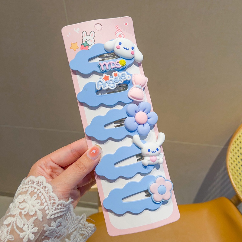 กิ๊บติดผมเด็กแบบเรียบง่าย สไตล์เกาหลี พร้อมคลิปผ้าโพกศีรษะ ราคา ถูกที่สุด ดีลบีเคเค แกลเลอรีภาพที่ 9