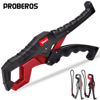 Proberos อุปกรณ์แคลมป์จับปลา ควบคุมปลา คาร์บอนไฟเบอร์ กันลื่น 50 กก.