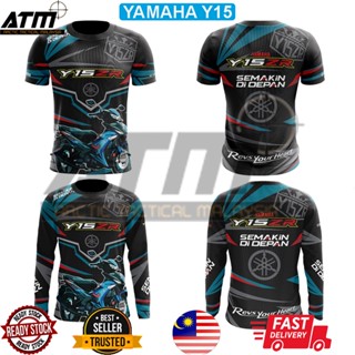 เสื้อยืดแขนยาว พิมพ์ลายยานยนต์ Arctical TACTICAL MALAYSIA dewasa Yamaha สําหรับผู้ชาย