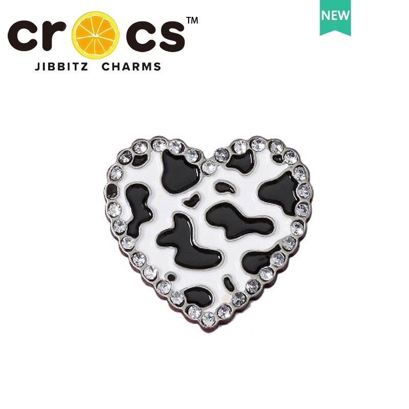 JIBBITZ cross charms ตัวติดรองเท้า พังก์ดำDIY2025 ตัวติดรองเท้า cross