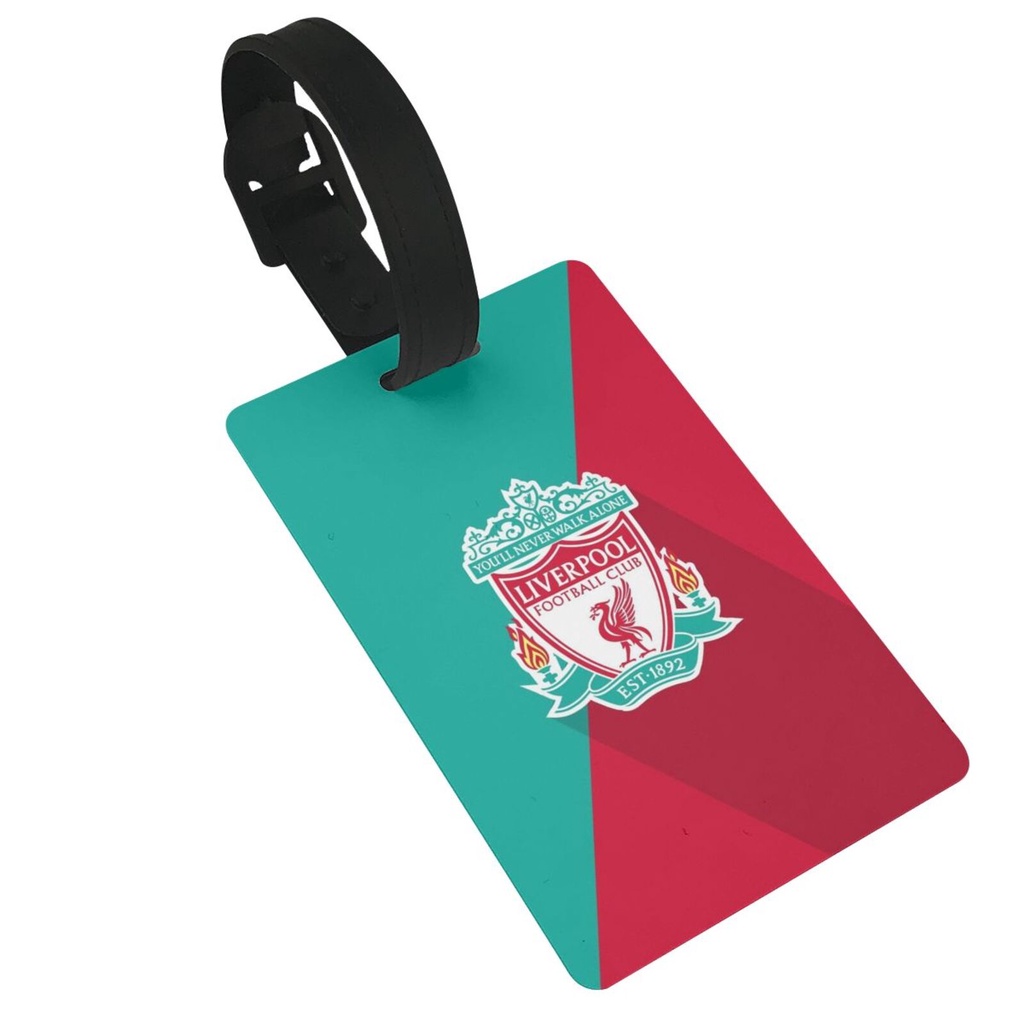 Liverpools ป้ายแท็ก PVC ป้ายชื่อ บัตรประจําตัว กระเป๋าเดินทาง สําหรับผู้หญิง ผู้ชาย เด็กผู้หญิง