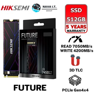 COINSคืน15%⚡FB9JMZV6⚡ HIKSEMI FUTURE SERIES SSD 512GB PCIE GEN4 X 4 NVME READ 7050MB/S WRITE 4200MB/S (5Y OR 900TBW)