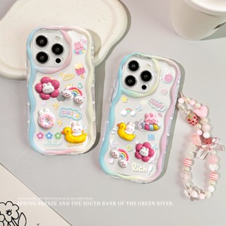 เคสโทรศัพท์มือถือ TPU ลายดอกไม้น่ารัก สําหรับ iPhone 14 Pro Max 6 7 7PLUS 8 XS XR XSMAX 11 11PRO 11PROMAX 12 12pro 12promax 12MINI 13PRO