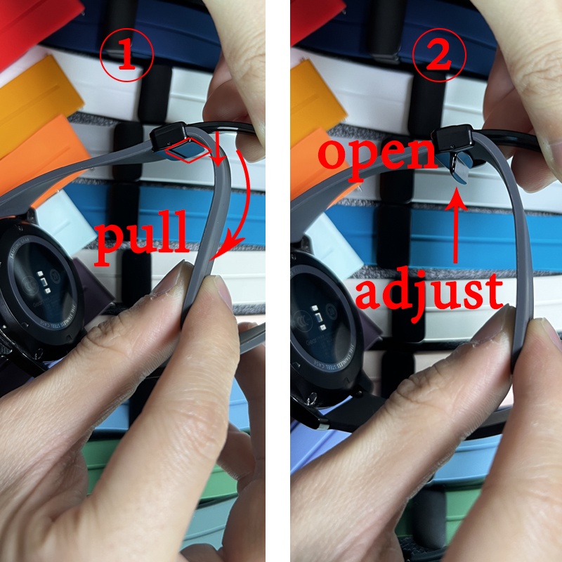 รูระบายอากาศสาย D Buckle Sport magnetic Band สายซิลิโคนอ่อนนุ่มสําหรับ Mibro Watch X1 A1 Lite2 lite 3 proWatch สายคล้อง