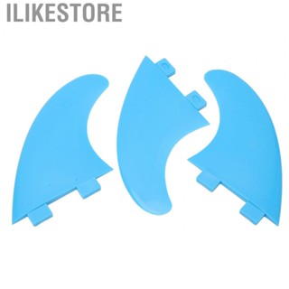 Ilikestore Surfboard Fins Nylon Plastic Surfboard Fins Blue Wide Application For Ocean