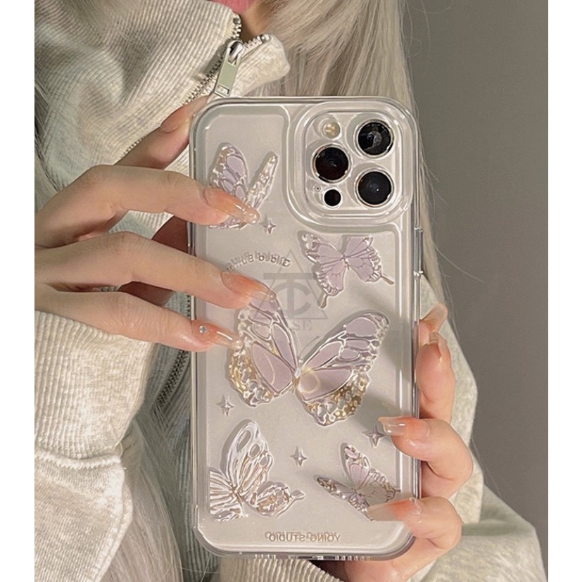 KIDDY ใช้กับ เคส11 เคส 13/12/14 Plus Pro Max 8/7 Plus X/XR นิ่มกันกระแทก เคสโทรศัพท์#5042