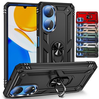 เคสโทรศัพท์มือถือ กันกระแทก พร้อมแหวนขาตั้ง สําหรับ Honor X7