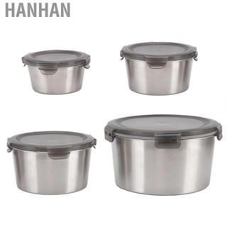 Hanhan Storage Box With Lid Set Of 4  Container Thick Non Magnetic