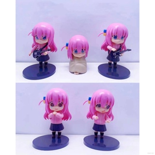 โมเดลฟิกเกอร์ Bocchi THE ROCK Bocchi Action Figure Goto Hitori น่ารัก ของขวัญ สําหรับตกแต่งบ้าน เก็บสะสม 5 ชิ้น