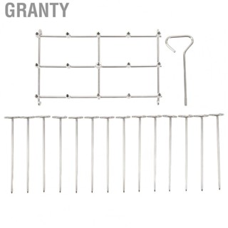 Granty Fryer Skewer Stand  Easy To Clean Dishwasher Safe Durability Reusable  Grade Fryer Grill Rack  for Ninja DZ401 Foodi 8 Quart