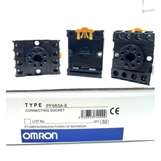 PF083A-E Shocket  omron 8ขา ราคาต่อตัว ซ็อคเก็ตรีเลย์ โอมร่อน