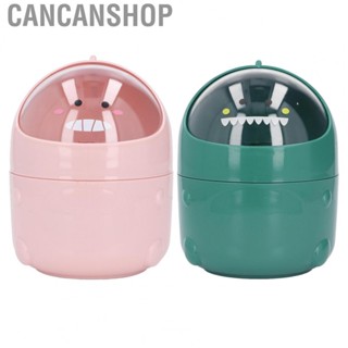 Cancanshop Desktop Trash Can  Large Opening Mini Desktop Trash Can  for Home