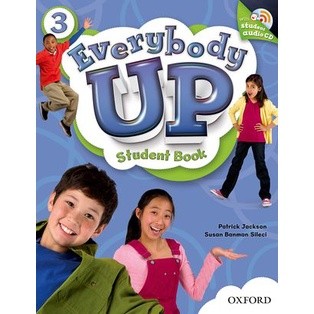 Bundanjai (หนังสือเรียนภาษาอังกฤษ Oxford) Everybody Up 3 : Students Book +CD (P)