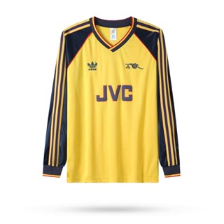 เสื้อกีฬาแขนสั้น ลายทีมชาติฟุตบอล Arsenal Away 1989-91 AAA สไตล์วินเทจ แห้งเร็ว สําหรับผู้ชาย ไซซ์ S-XXL