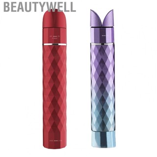 Beautywell Lipstick Shape Portable Retractable Rapid Heating Hair Straightener for Dormitory AC 100 to 240V