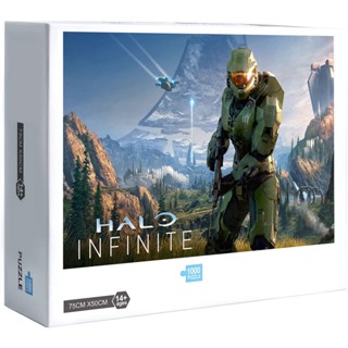 จิ๊กซอว์ปริศนา Halo Infinite ของเล่นเสริมการเรียนรู้ สําหรับเด็ก และผู้ใหญ่