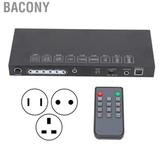 Bacony Video Wall Controller Large Screen Splicing Plug and Play Aluminum Alloy 1x4 HD Multimedia Interface Video Splicer for