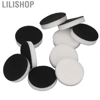 Lilishop 10 Pcs  Blending Foam White Domed Replacement Sponge Foam Refills for Card Making Embossing Painting Rendering