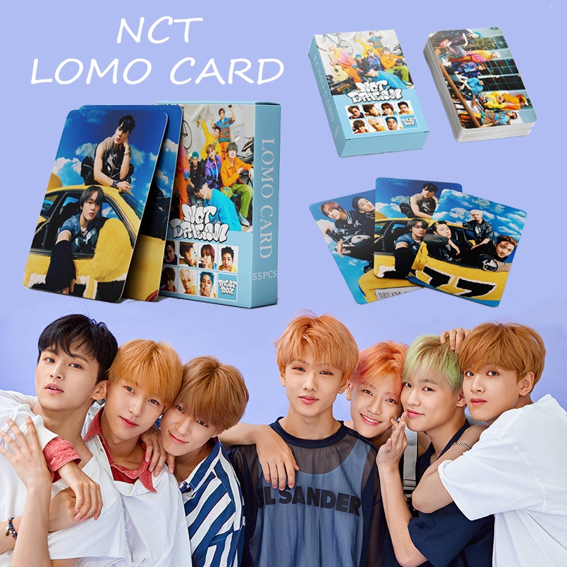 【On Sale】โฟโต้การ์ด NCT DREAM BEAT BOX KPOP LOMO Card HD 55 ชิ้น ต่อชุด