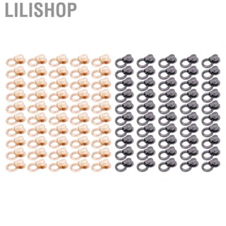 Lilishop Round Head Button Stud  50 Sets 13x12mm Monk Rivet with Pull Rings  for Bags