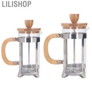 Lilishop French Press Pot  Small Coffee Press Pot Easy Cleaning with Stainless Steel Filter for Home