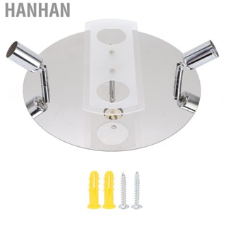 Hanhan GU10 Household Ceiling Lamp 3 Heads Round Ceiling Lamp Modern Ceiling