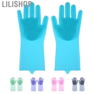 Lilishop Silicone  with bristles  Splashproof Oil Proof Soft Elastic Kitchen  Silicone Cleaning