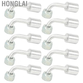 Honglai 4 Split Elbow 90 Degree Aluminum Connector  Great Performance Impact Resistant AC 90° Elbow Aluminum Connector  Rust  for Car