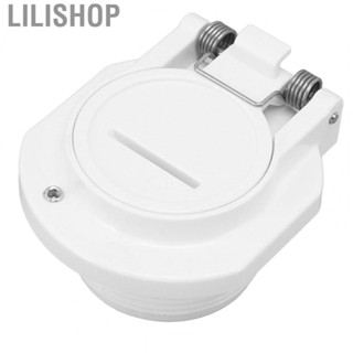 Lilishop Free Rotation Vacuum Lock Safety Fitting  Accurate Shape G1 1/2 External Thread Easy Installation Pool Vacuum Lock Safety Wall Fitting  for Pool Cleaning