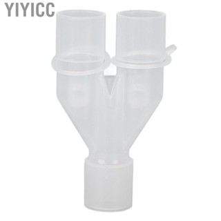 Yiyicc Reusable  Tubing Adapter 15mm To 22mm Y Shape Plastic Oxygen