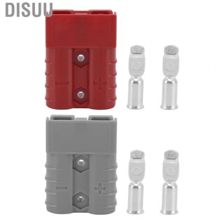 Disuu 50A 600V Connector 50A 600V Connector Kit Double Pole Withstand High Current for Dual  System