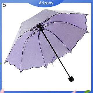 Arizony|  ร่มกันแดด ป้องกันรังสียูวี ทรงโดม ใบบัว น่ารัก สําหรับผู้หญิง