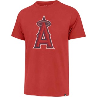 เสื้อยืด พิมพ์ลาย 47 Los Angeles Angels Racer Red Premier Franklin Xxlarge Undertale สําหรับผู้ชาย