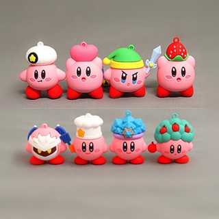 โมเดลตุ๊กตาซิลิโคน PVC รูป Kirby Star แฮนด์เมด สําหรับตกแต่ง