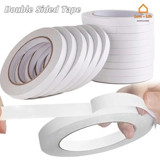 Double Sided Adhesive Tape / White Super Strong Double Faced Adhesive Tapes for Home DIY Craft Office Supplies