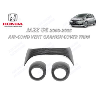 ฝาครอบช่องแอร์ คาร์บอนไฟเบอร์ สําหรับ Honda Jazz GE 2008-2013