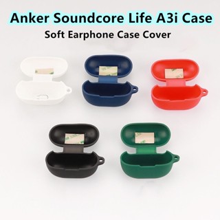 พร้อมส่ง!  เคสหูฟัง แบบนิ่ม สีพื้น สําหรับ Anker Soundcore Life A3i Anker Soundcore Life A3i