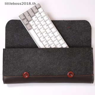 [littleboss] กระเป๋าหนัง PU สําหรับใส่คีย์บอร์ด