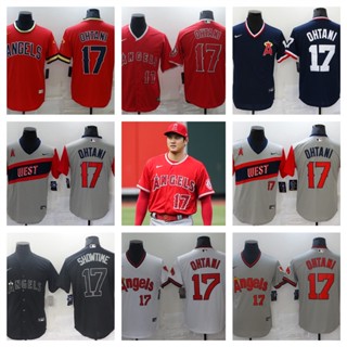 MLB Los Angeles Angels Shohei Ohtani เสื้อยืดเบสบอลบุรุษ 01