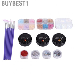 Buybest1 Nail Art Kit  Nontoxic Harmless Set Safe Material Widely Used for Jewelry DIY