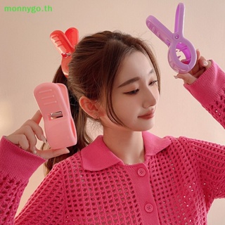 Monnygo กิ๊บติดผมหางม้า รูปฉลามน่ารัก สีแดง เหมาะกับของขวัญ สําหรับผู้ใหญ่ และเด็ก