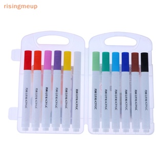 [risingmeup] 12 ชิ้น / เซต ปากกาเปลี่ยนสี อะคริลิค หมึก ปากกา อุปกรณ์เสริม กอล์ฟ ปากกากอล์ฟ