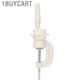 1buycart Mannequin Head Clamp Stand  Firm Stable Plastic Alloy Practice Height Adjustable Wig Display for Beautician Beauty Salon